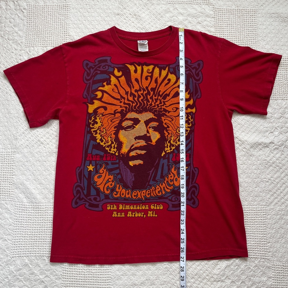 Vintage Jimi Hendrix Graphic T-Shirt - Picture 4 of 7